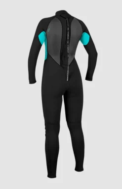 Femme O'Neill Combinaisons|Protection Anti-Uv-FemmesReactor-2 3/2 Back Zip Full Wetsuit| Noire
