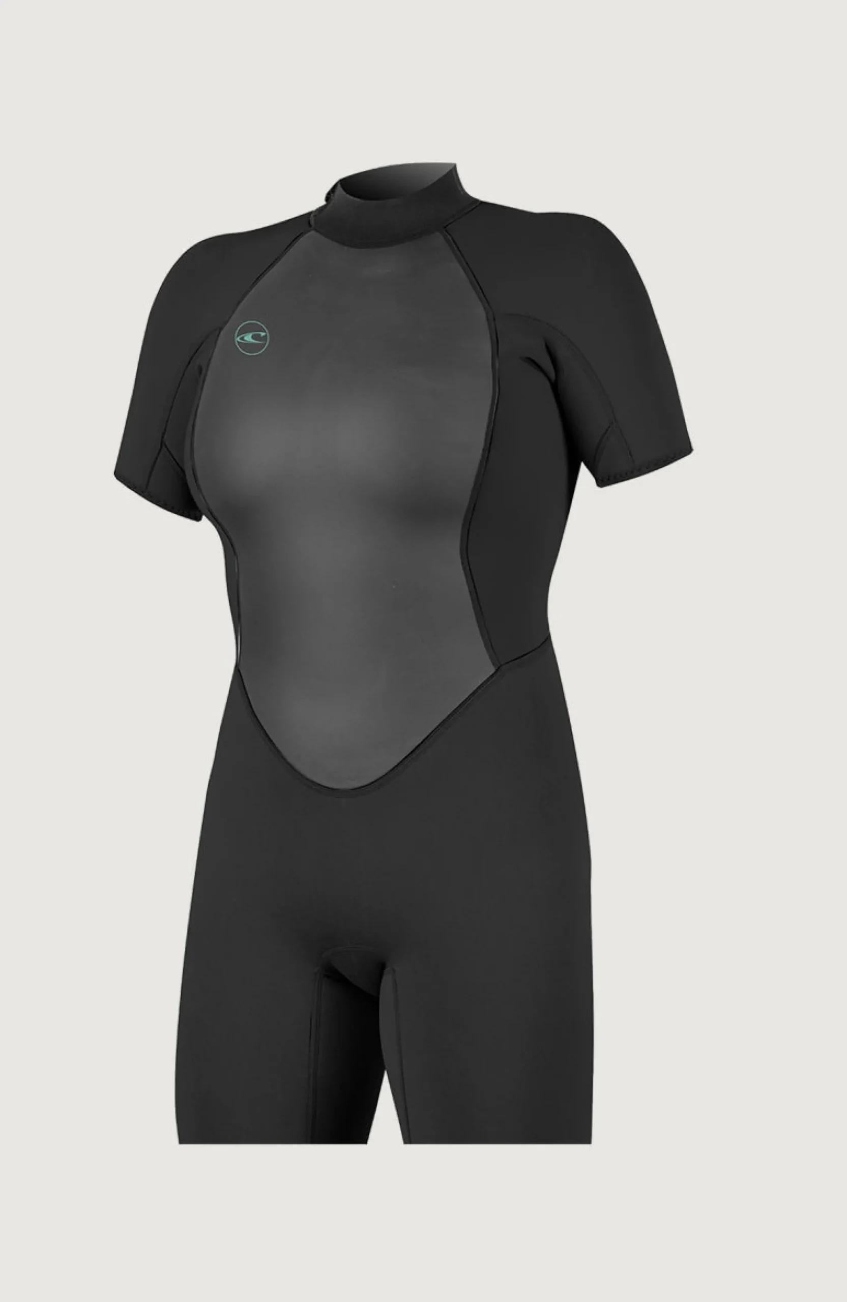 Femme O'Neill Combinaisons|Protection Anti-Uv-FemmesReactor-2 2mm Back Zip Shortsleeve Spring Wetsuit| Noire