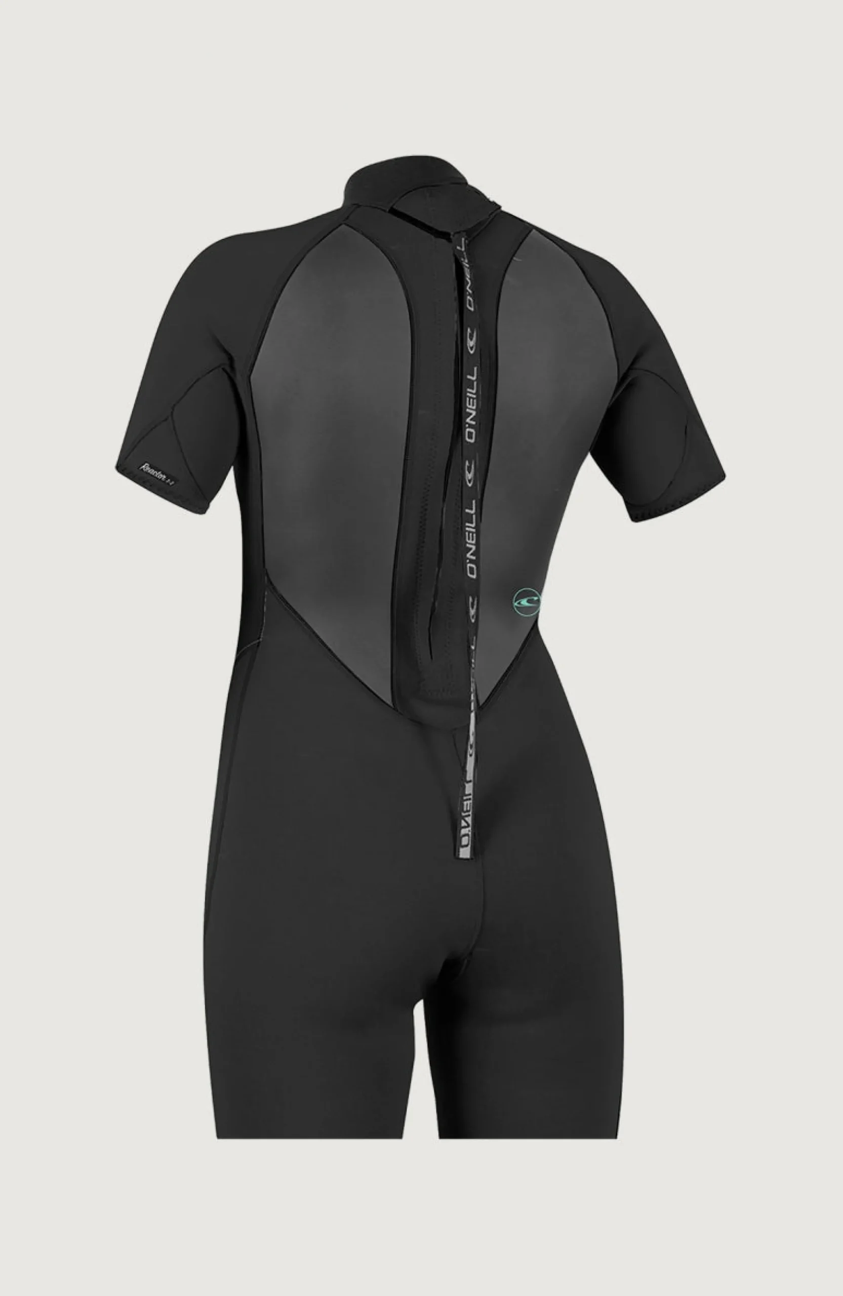 Femme O'Neill Combinaisons|Protection Anti-Uv-FemmesReactor-2 2mm Back Zip Shortsleeve Spring Wetsuit| Noire