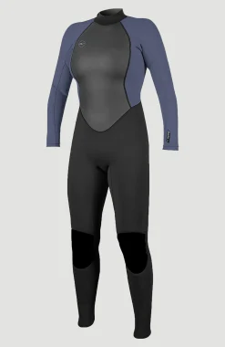 Femme O'Neill Combinaisons|Protection Anti-Uv-FemmesReactor-2 3/2mm Back Zip Full Wetsuit| Noire
