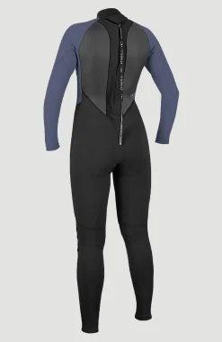 Femme O'Neill Combinaisons|Protection Anti-Uv-FemmesReactor-2 3/2mm Back Zip Full Wetsuit| Noire