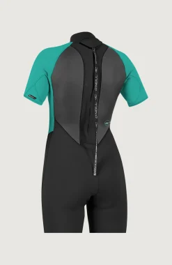 Femme O'Neill Combinaisons|Protection Anti-Uv-FemmesReactor-2 2mm Back Zip Shortsleeve Spring Wetsuit| Noire