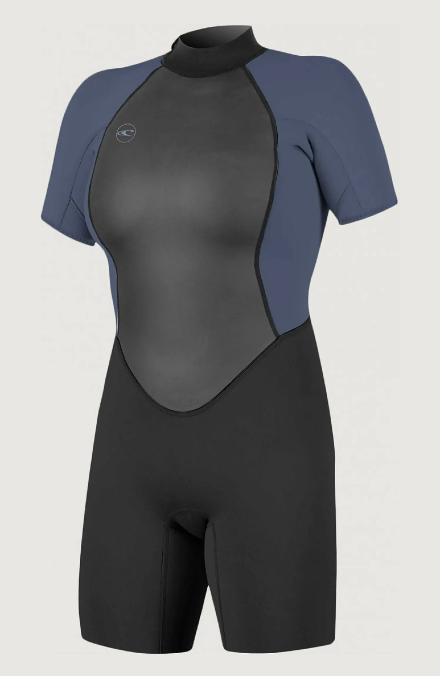 Femme O'Neill Combinaisons|Protection Anti-Uv-FemmesReactor-2 2mm Back Zip Shortsleeve Spring Wetsuit| Noire
