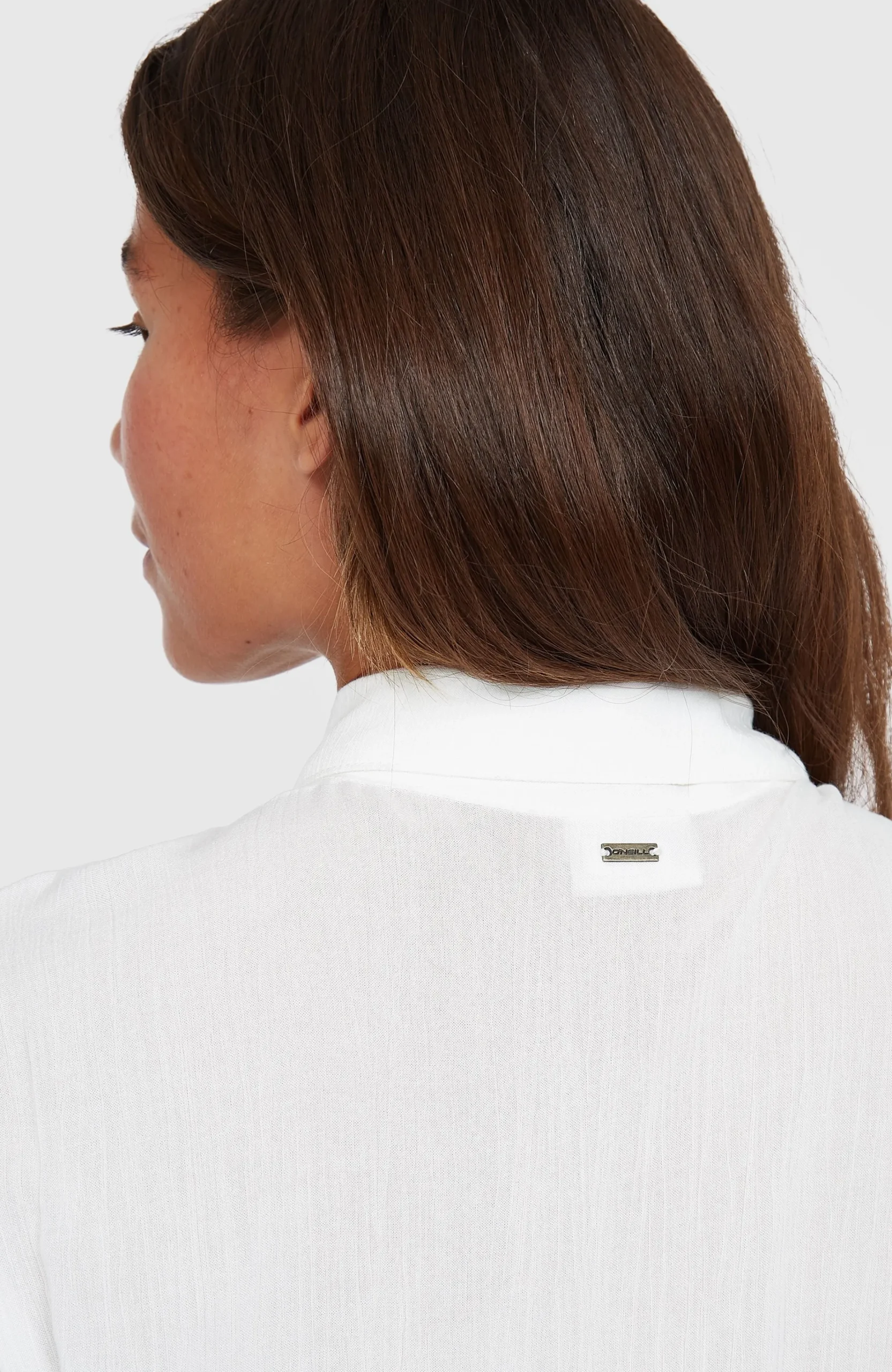 Femme O'Neill Robes, Combinaisons Et Jupes|Protection Anti-Uv-FemmesRobe chemise longue Lori| Blanc