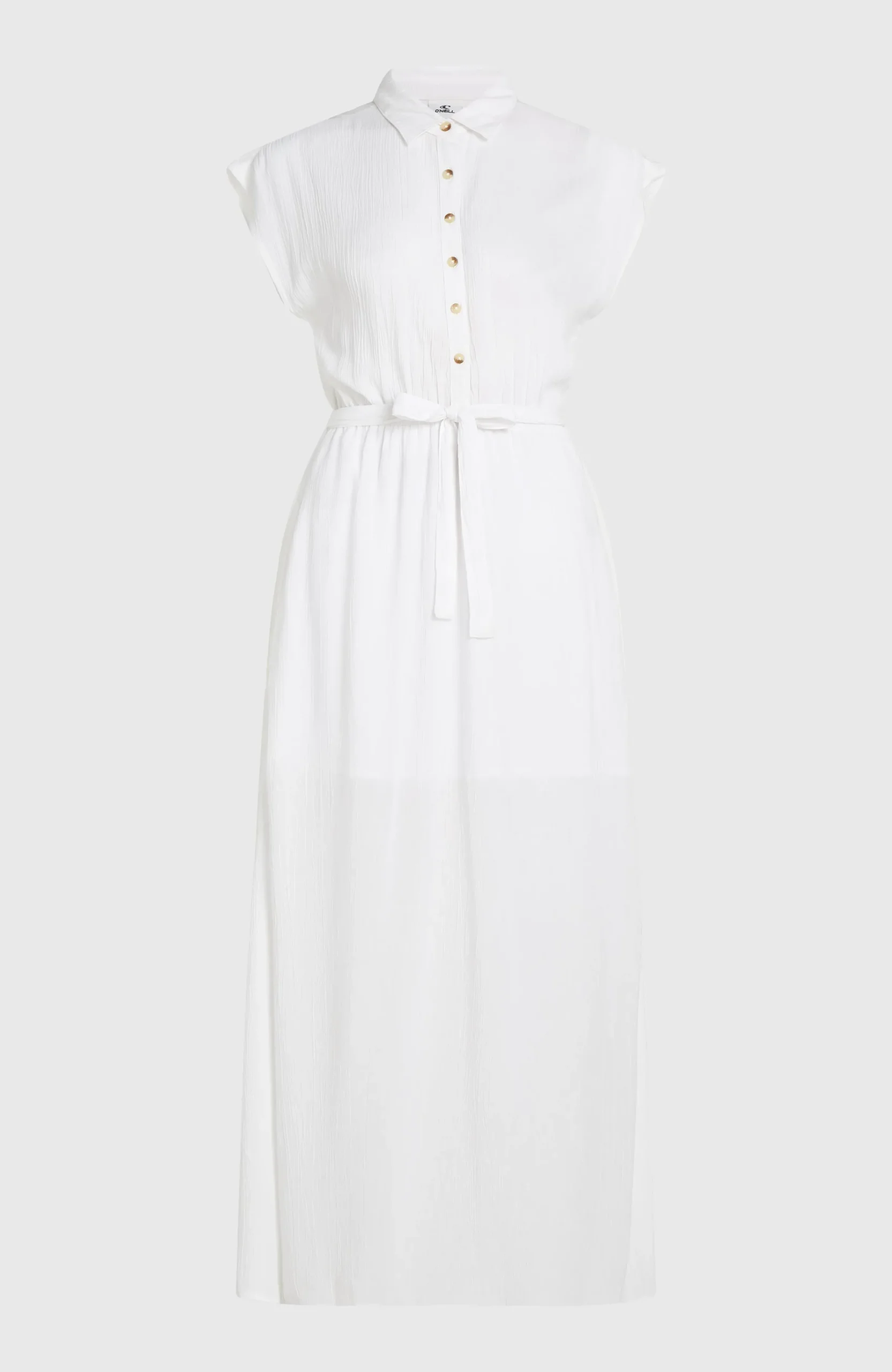 Femme O'Neill Robes, Combinaisons Et Jupes|Protection Anti-Uv-FemmesRobe chemise longue Lori| Blanc