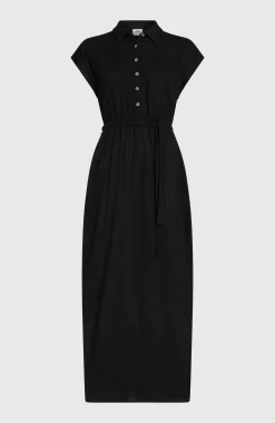 Femme O'Neill Robes, Combinaisons Et Jupes|Protection Anti-Uv-FemmesRobe chemise longue Lori| Noire