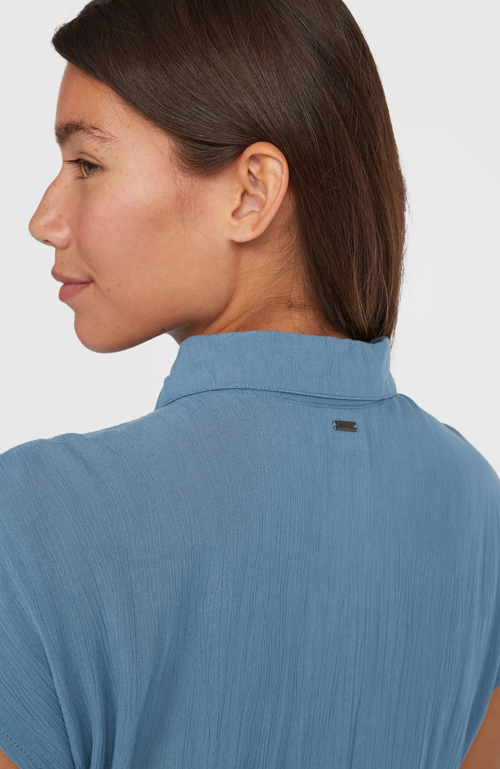Femme O'Neill Robes, Combinaisons Et Jupes|Protection Anti-Uv-FemmesRobe chemise longue Lori| Bleu