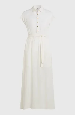 Femme O'Neill Robes, Combinaisons Et Jupes|Protection Anti-Uv-FemmesRobe chemise longue Lori| Blanc