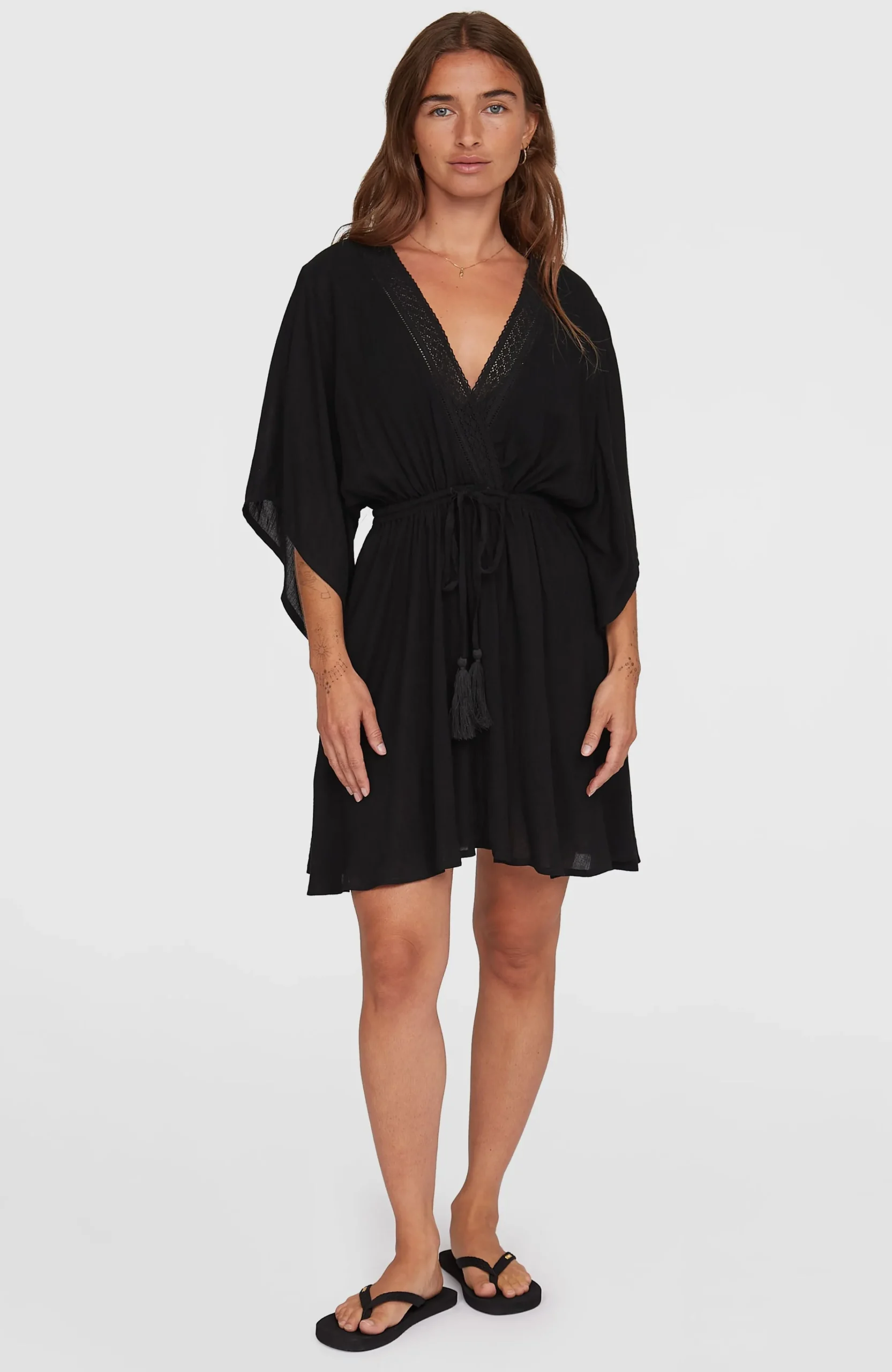 Femme O'Neill Robes, Combinaisons Et Jupes|Protection Anti-Uv-FemmesRobe Essentials Cover Up| Noire