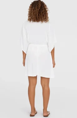 Femme O'Neill Robes, Combinaisons Et Jupes|Protection Anti-Uv-FemmesRobe Essentials Cover Up| Blanc