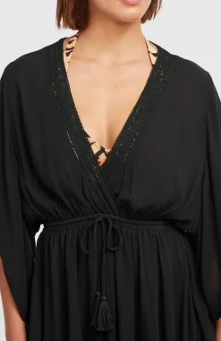 Femme O'Neill Robes, Combinaisons Et Jupes|Protection Anti-Uv-FemmesRobe Essentials Tokeena Cover Up| Noire