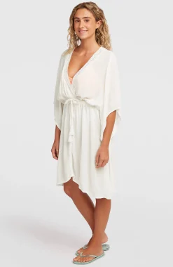 Femme O'Neill Robes, Combinaisons Et Jupes|Protection Anti-Uv-FemmesRobe Essentials Tokeena Cover Up| Blanc