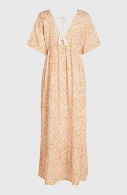 Femme O'Neill Robes, Combinaisons Et Jupes|Protection Anti-Uv-FemmesRobe longue Women of the Wave| Blanc