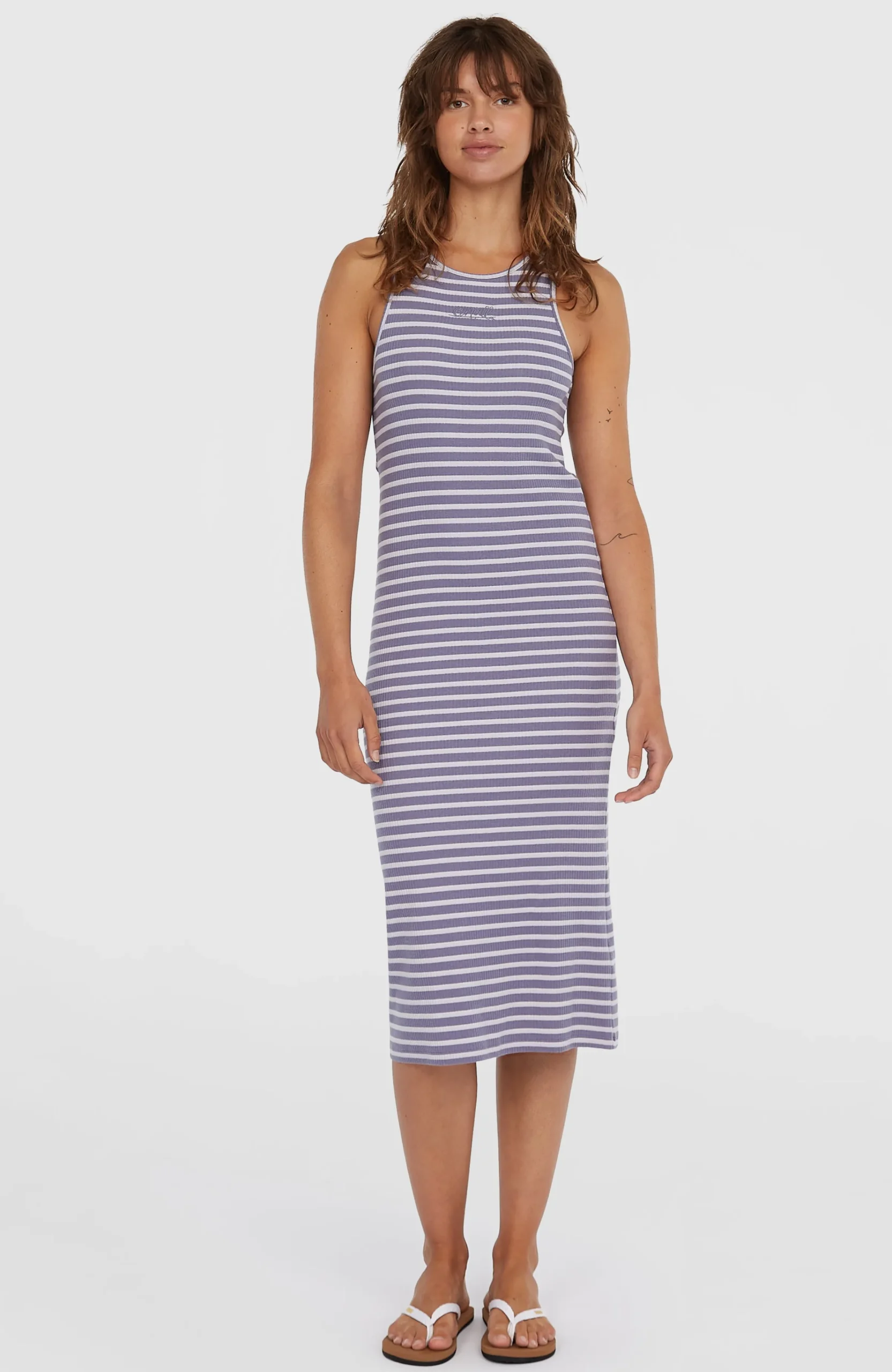 Femme O'Neill Robes, Combinaisons Et Jupes|Protection Anti-Uv-FemmesRobe midi côtelée Jess| Violet