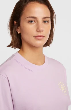 Femme O'Neill Robes, Combinaisons Et Jupes|Protection Anti-Uv-FemmesRobe T-shirt Women of the Wave| Violet