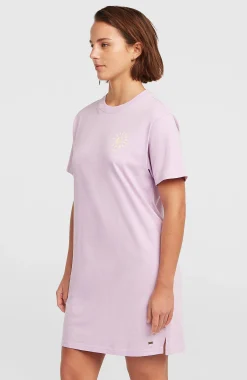 Femme O'Neill Robes, Combinaisons Et Jupes|Protection Anti-Uv-FemmesRobe T-shirt Women of the Wave| Violet