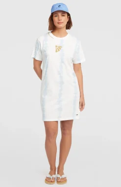 Femme O'Neill Robes, Combinaisons Et Jupes|Protection Anti-Uv-FemmesRobe T-shirt Women of the Wave| Blanc