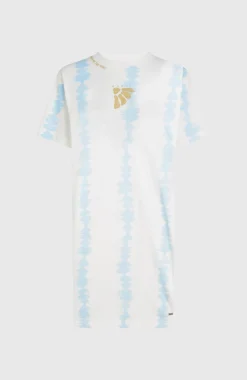 Femme O'Neill Robes, Combinaisons Et Jupes|Protection Anti-Uv-FemmesRobe T-shirt Women of the Wave| Blanc
