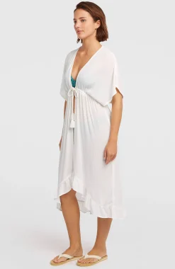 Femme O'Neill Robes, Combinaisons Et Jupes|Protection Anti-Uv-FemmesRobe Wilder Cover Up| Blanc