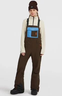 Femme O'Neill Pantalons De Ski|Pantalons De Snowboard-FemmesSalopette de ski FWC'Peak| Marron Mix