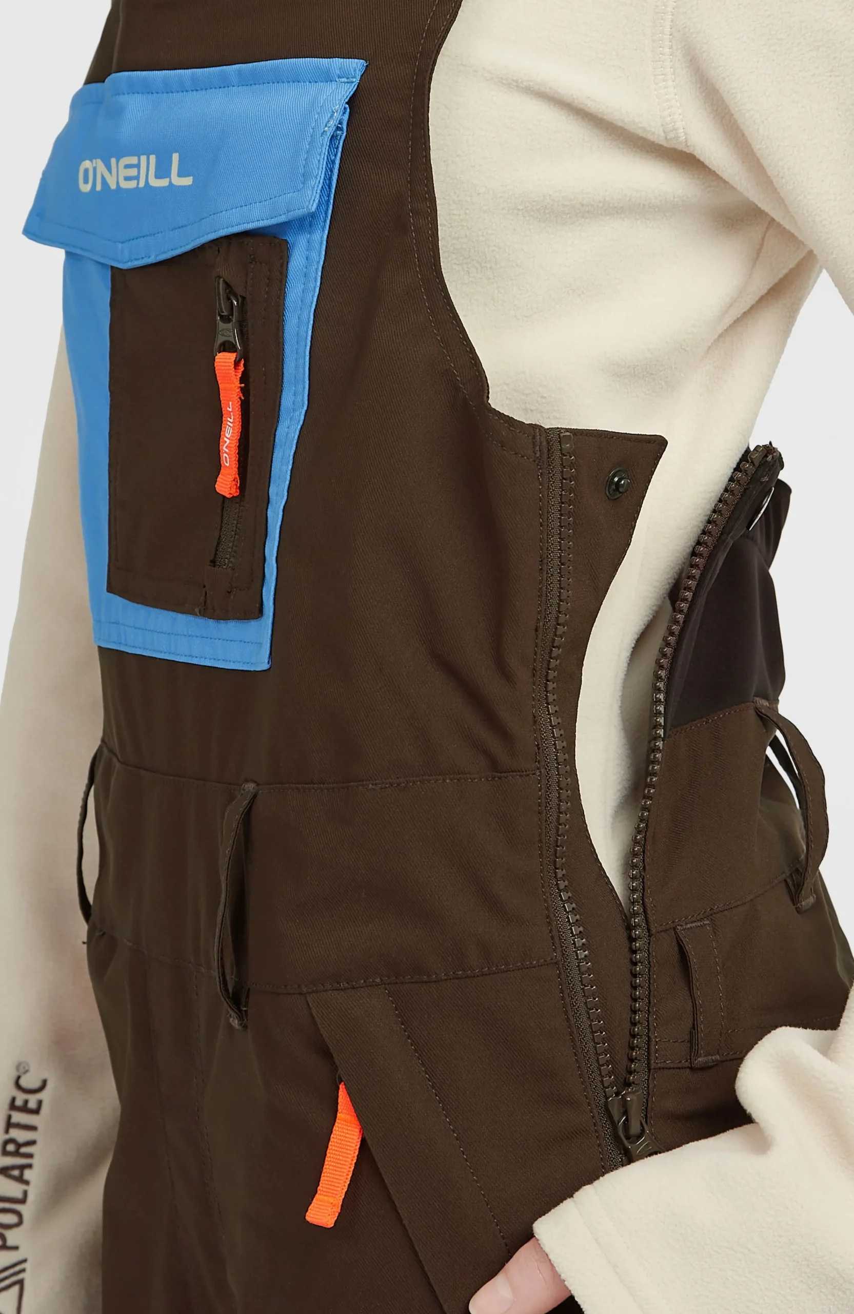 Femme O'Neill Pantalons De Ski|Pantalons De Snowboard-FemmesSalopette de ski FWC'Peak| Marron Mix
