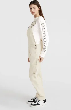 Femme O'Neill Pantalons & Shorts|Robes, Combinaisons Et Jupes-FemmesSalopette en sergé| Beige