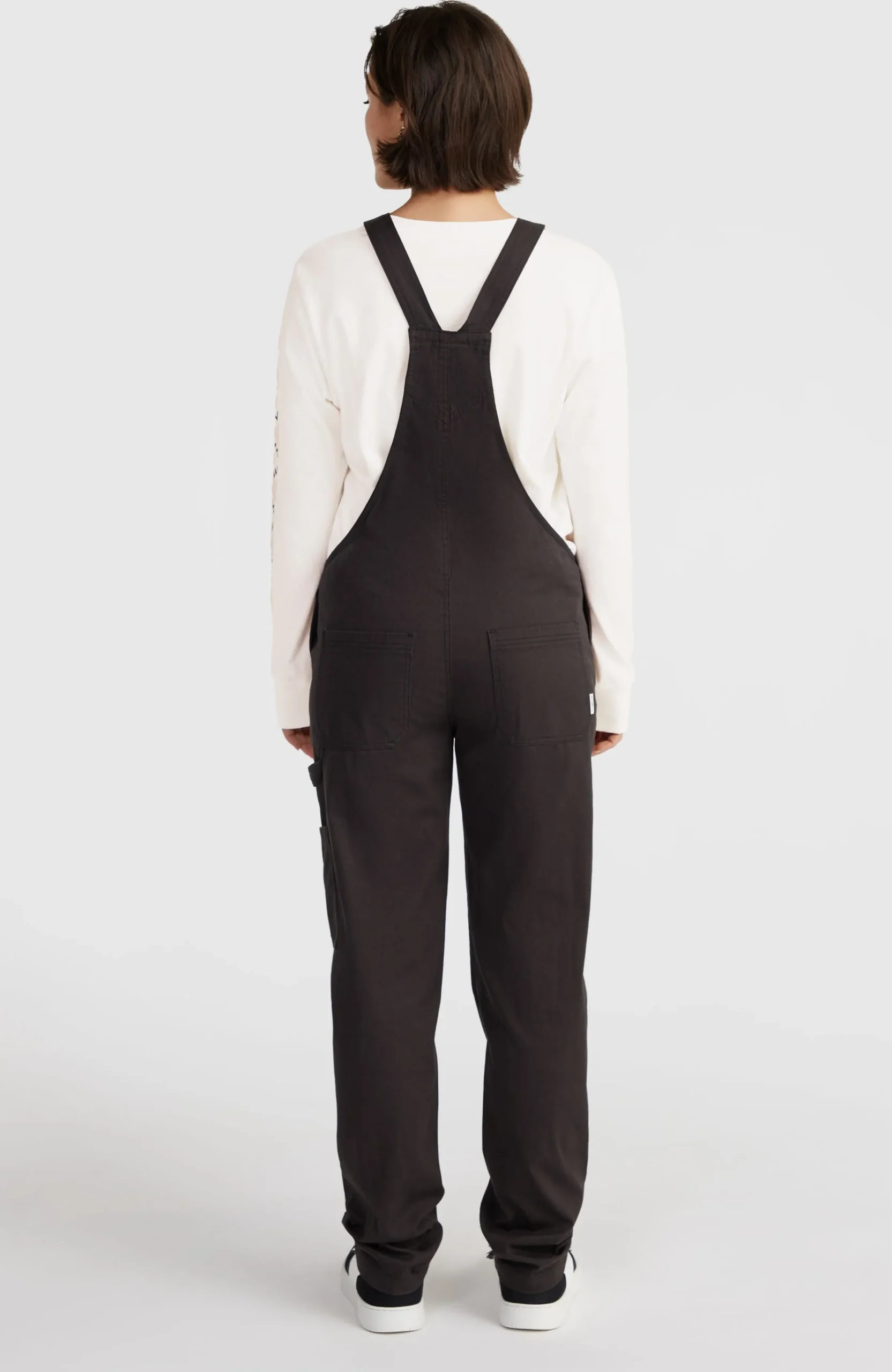 Femme O'Neill Pantalons & Shorts|Robes, Combinaisons Et Jupes-FemmesSalopette en sergé| Noire