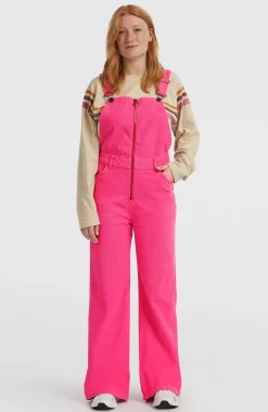 Femme O'Neill Robes, Combinaisons Et Jupes|Protection Anti-Uv-FemmesSalopette O'Riginals en velours côtelé| Rose
