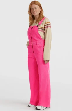 Femme O'Neill Robes, Combinaisons Et Jupes|Protection Anti-Uv-FemmesSalopette O'Riginals en velours côtelé| Rose