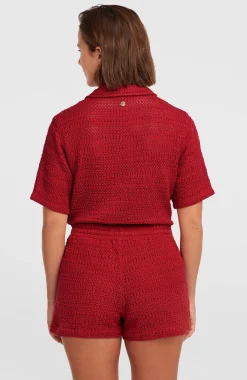 Femme O'Neill Pantalons & Shorts|Protection Anti-Uv-FemmesShort crochet O'Riginals| Rouge