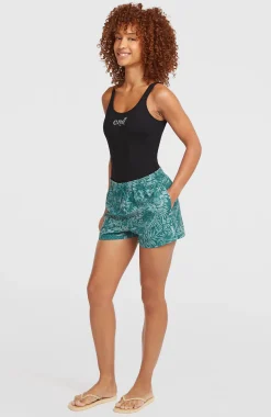 Femme O'Neill Bikinis|Protection Anti-Uv-FemmesShort de bain Essentials 12'' All-Over Print| Vert