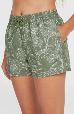 Femme O'Neill Shorts De Bain|Protection Anti-Uv-FemmesShort de bain Essentials Print 12''| Vert