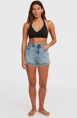 Femme O'Neill Pantalons & Shorts|Protection Anti-Uv-FemmesShort en jean Tasia| Bleu