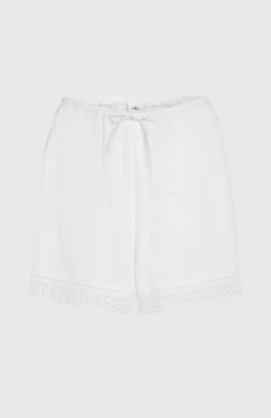 Femme O'Neill Pantalons & Shorts|Protection Anti-Uv-FemmesShort Essentials à broderie| Blanc