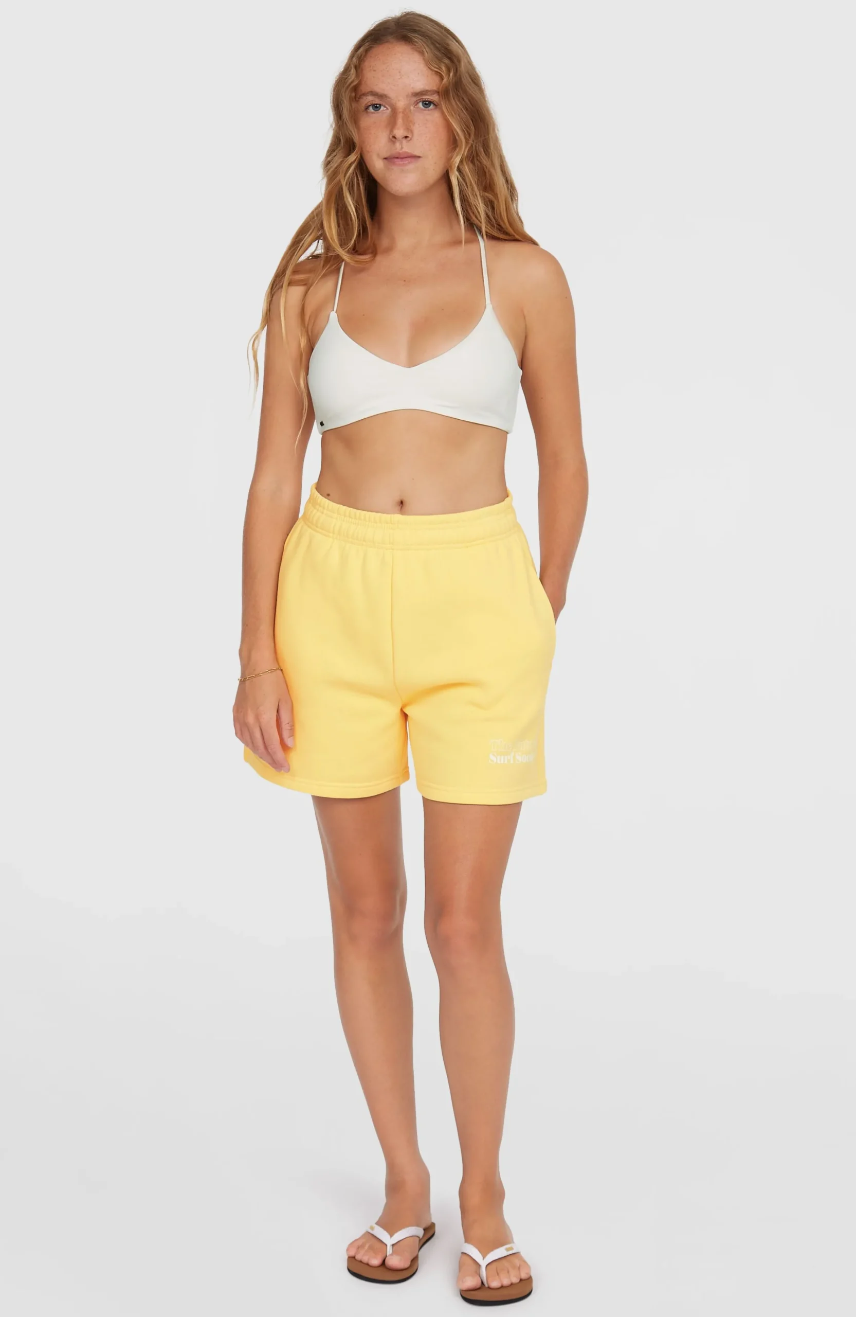 Femme O'Neill Pantalons & Shorts|Protection Anti-Uv-FemmesShort Future Surf Society| Jaune