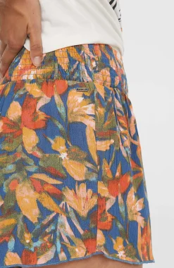 Femme O'Neill Pantalons & Shorts|Protection Anti-Uv-FemmesShort Johnny Smocked Waist| Bleu