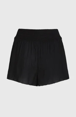 Femme O'Neill Pantalons & Shorts|Protection Anti-Uv-FemmesShort Johnny Smocked Waist| Noire