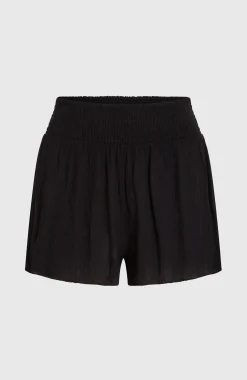Femme O'Neill Pantalons & Shorts|Protection Anti-Uv-FemmesShort Johnny Smocked Waist| Noire