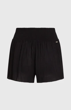 Femme O'Neill Pantalons & Shorts|Protection Anti-Uv-FemmesShort Johnny Smocked Waist| Noire