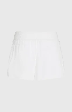 Femme O'Neill Pantalons & Shorts|Protection Anti-Uv-FemmesShort Johnny Smocked Waist| Blanc
