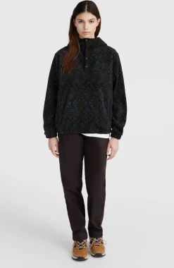 Femme O'Neill Polaires|Polaires & Sous-Couches-FemmesSweat à capuche demi-zip Superfleece| Noire