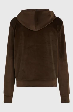 Femme O'Neill Polaires|Polaires & Sous-Couches-FemmesSweat à capuche en velours FWC'Cruz| Brun