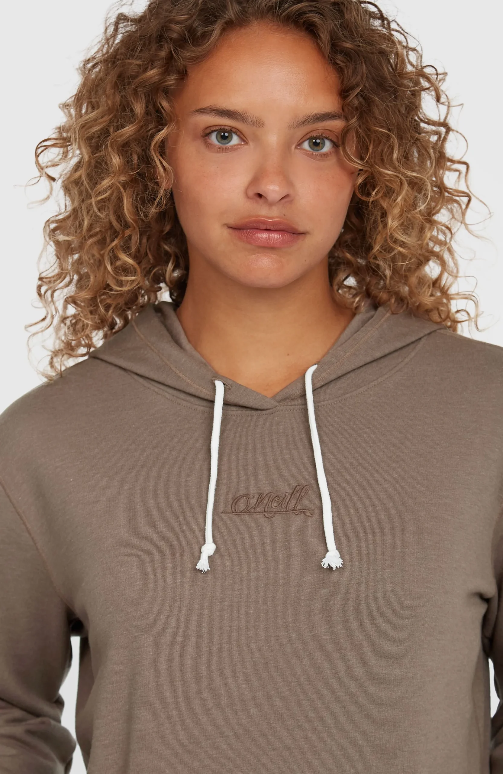 Femme O'Neill Sweats & Pulls|Protection Anti-Uv-FemmesSweat à capuche Essentials Script| Brun