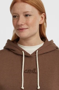 Femme O'Neill Sweats & Pulls|Protection Anti-Uv-FemmesSweat à capuche Essentials Script| Brun