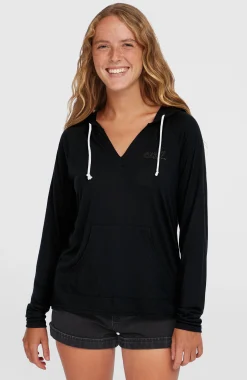 Femme O'Neill T-Shirts Et Tops|Protection Anti-Uv-FemmesSweat à capuche et à manches longues Essentials| Noire