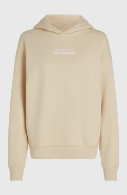 Femme O'Neill Sweats & Pulls|Protection Anti-Uv-FemmesSweat à capuche Future Surf Society| Beige