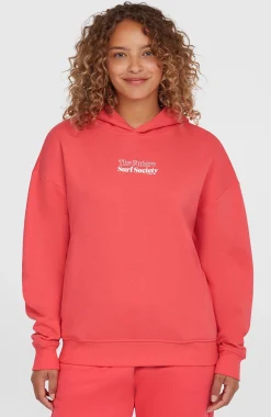 Femme O'Neill Sweats & Pulls|Protection Anti-Uv-FemmesSweat à capuche Future Surf Society| Rose