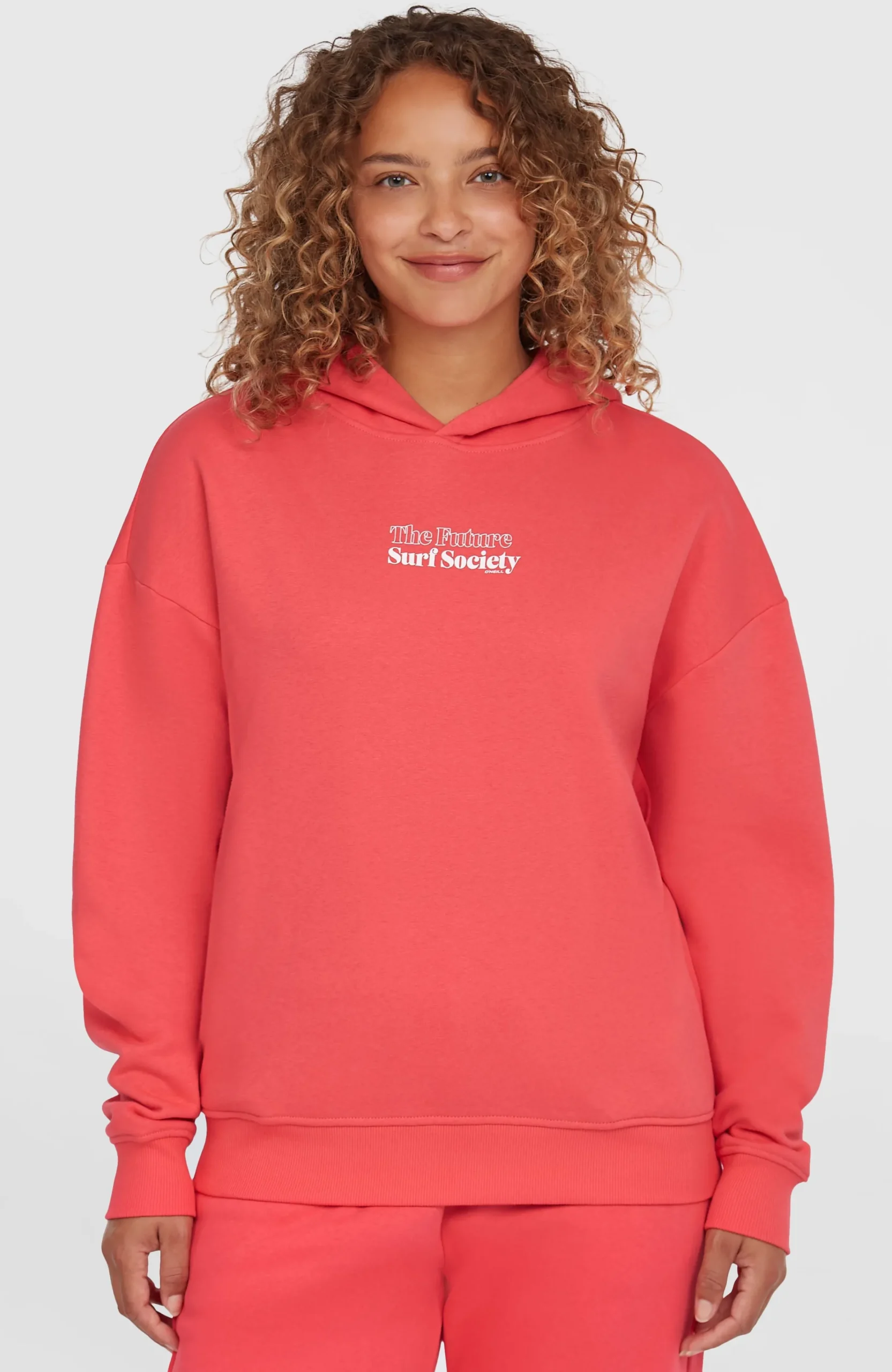 Femme O'Neill Sweats & Pulls|Protection Anti-Uv-FemmesSweat à capuche Future Surf Society| Rose
