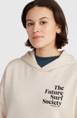 Femme O'Neill Sweats & Pulls|Protection Anti-Uv-FemmesSweat à capuche Future Surf Society| Beige