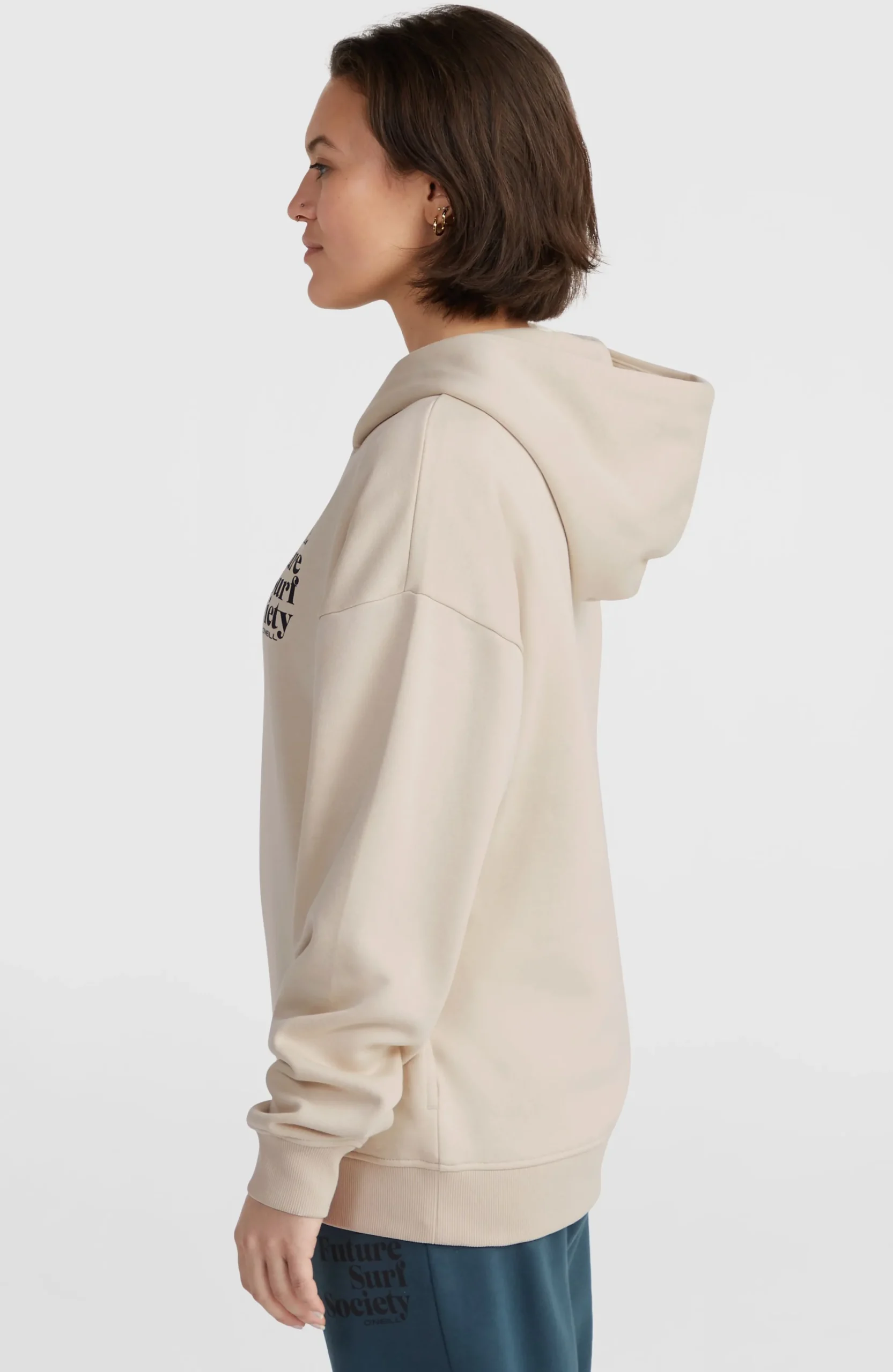 Femme O'Neill Sweats & Pulls|Protection Anti-Uv-FemmesSweat à capuche Future Surf Society| Beige